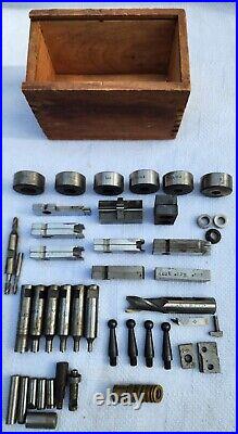 Angle Guage Block Machinist Toolmaker Bits Center Bore Ring CNC Lathe Tool Lot