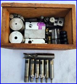 Angle Guage Block Machinist Toolmaker Bits Center Bore Ring CNC Lathe Tool Lot