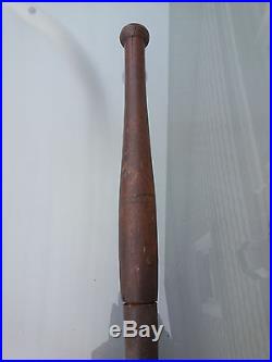 Antique 3 1/2 SLICK Lathe Skew Turning Chisel Wooden Handle WOOD WORKING TOOLS