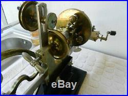 Antique Burine Fixe watchmakers lathe approx 110 years old, original