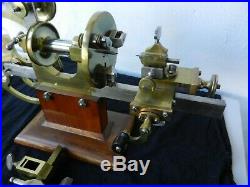 Antique Burine Fixe watchmakers lathe fantastic condition, fully functional