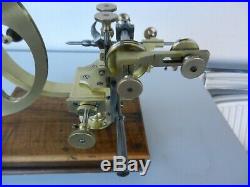 Antique Georg Jacob gearwheel cutting machine watchmakers lathe 100% top