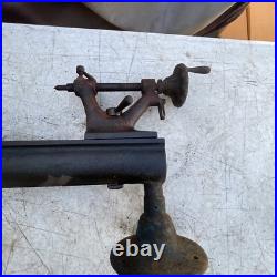 Antique Goodell Pratt Small Benchtop Metal Lathe 3 x 10 Missing The Badge