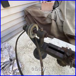 Antique Goodell Pratt Small Benchtop Metal Lathe 3 x 10 Missing The Badge