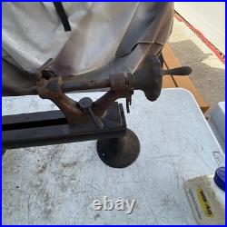 Antique Goodell Pratt Small Benchtop Metal Lathe 3 x 10 Missing The Badge