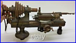 Antique Lathe Jeweler Machinist Watchmaker Nice Old Lathe