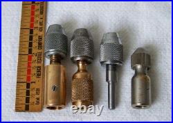 Antique Pat. 1895 RITTER DENTAL Jewelers Small Lathe Drill Chucks Pin-vise Tools