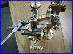 Antique Topping Tool, Gearwheel Cutting Machine / Jeweler's Lathe Circa 1840