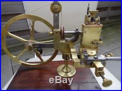 Antique Watchmaker's Jeweler's Rounding Up Tool, Gear Wheel Cutter Lathe Tool