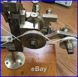 Antique Watchmaker's Jeweler's Rounding Up Tool, Gear Wheel Cutter Lathe Tool