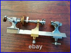 Antique Watchmakers Lathe BOLEY Triangular Bed 1880