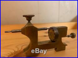 Antique Watchmakers Pivot Drilling Lathe