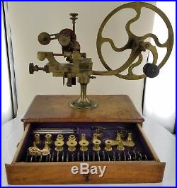 Antique Watchmakers Teeth Rounding Machine