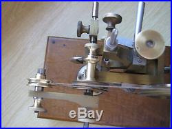 Antique gear wheel cutting machine, watchmakers lathe, lots of accessories