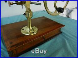 Antique gearwheel cutting machine watchmakers lathe rare good condition