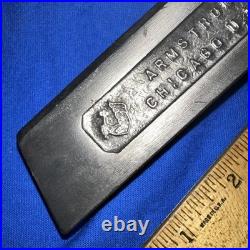 Armstrong Lathe Tool Bit Holder Model 32 L Great Shape