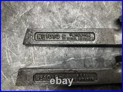 Armstrong Tool Holder Set 1010S 1010R 1010L Right Left Straight Metal Lathe
