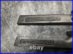 Armstrong Tool Holder Set 1010S 1010R 1010L Right Left Straight Metal Lathe