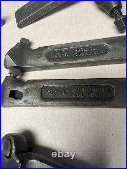 Armstrong lathe tool holders. 6 Pieces Total. No. 1-R No. 1-L No. 16 No. 31