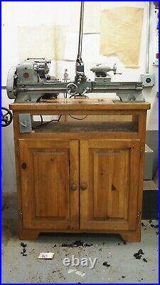 Atlas 618 Lathe Good Condition Runs Great Lots of Tooling+Cabinet COMPLETE SETUP