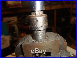 Atlas Craftsman Lathe Milling Attachment With Draw Bar, Two Tool holdeers