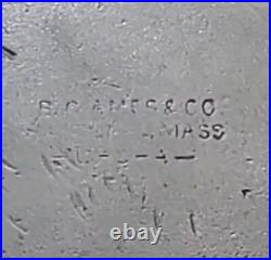 B C AMES Precision Lathe Compound Cross Slide #48 VINTAGE Machinist Tool