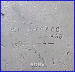 B C AMES Precision Lathe Compound Cross Slide #48 VINTAGE Machinist Tool