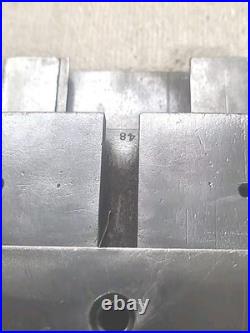 B C AMES Precision Lathe Compound Cross Slide #48 VINTAGE Machinist Tool
