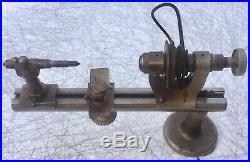 BOLEY & LEINEN Germany Watchmaker's Reform LATHE 26cm Bed with DUMORE Motor