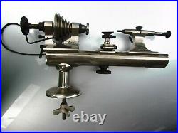 BOLEY WATCHMAKERS LATHE 8mm HEADSTOCK TAILSTOCK TOOL REST COLLET GERMANY