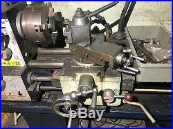 BOLTON TOOLS (BT1330) Gear-Head Metal Lathe with Coolant System, Stand, Lamp
