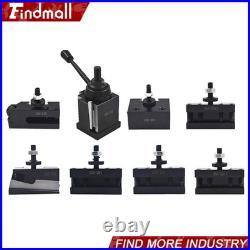 BXA 250-222 Wedge Type Tool Post For Lathe 10 15 With 7PC Tool Holders New
