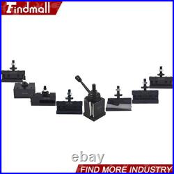 BXA 250-222 Wedge Type Tool Post For Lathe 10 15 With 7PC Tool Holders New
