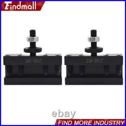 BXA 250-222 Wedge Type Tool Post For Lathe 10 15 With 7PC Tool Holders New