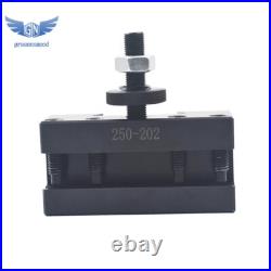 BXA 250-222 Wedge Type Tool Post, Tool Holder Set for Lathe10 15 8Pcs