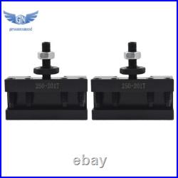 BXA 250-222 Wedge Type Tool Post, Tool Holder Set for Lathe10 15 8Pcs