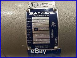 Baldor 380WCT 1/3 HP 2-Speed Polishing Lathe