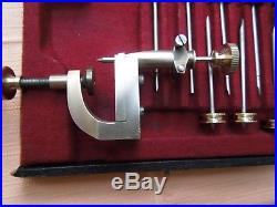 Beautiful antique Jacot Tool, watchmakers lathe, first class, plus gifts