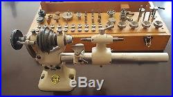Bergeon 1766-F Watchmakers Lathe Set Boxed VERY RARE