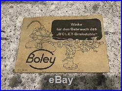 Boley 5237 Watchmakers Lathe Lorch Schmidt And Co