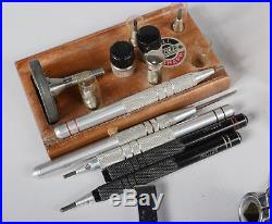 Boley 8mm Watchmakers Lathe Motor Collets Gravers Extras Watch