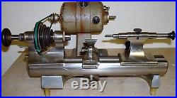 Boley 8mm Watchmakers Lathe with motor & Stand