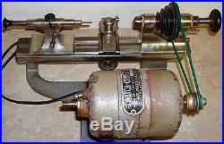 Boley 8mm Watchmakers Lathe with motor & Stand