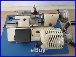 Boley F1 8 mm with accessories in wooden box watchmakers lathe Bergeon