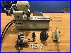 Boley F1 Watchmaker Lathe with Attachments Great Condition