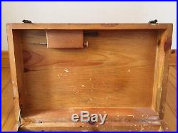 Boley Watchmaker Lathe Wooden Box Compound Slide Face Plate Tool Rest 8mm Rare