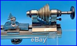 Boley Watchmakers 8mm Lathe Headstock Tailstock Germany 3614 Tool Rest Collet