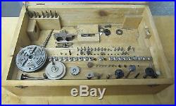 Boley Watchmaking Lathe And Accessories Collets Tool Rest Chuck + More 019