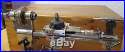 Boley Watchmaking Lathe And Accessories Collets Tool Rest Chuck + More 019