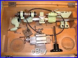 Boxed Genuine Swiss Favorite 8mm Watchmakers Lathe Very well equipped